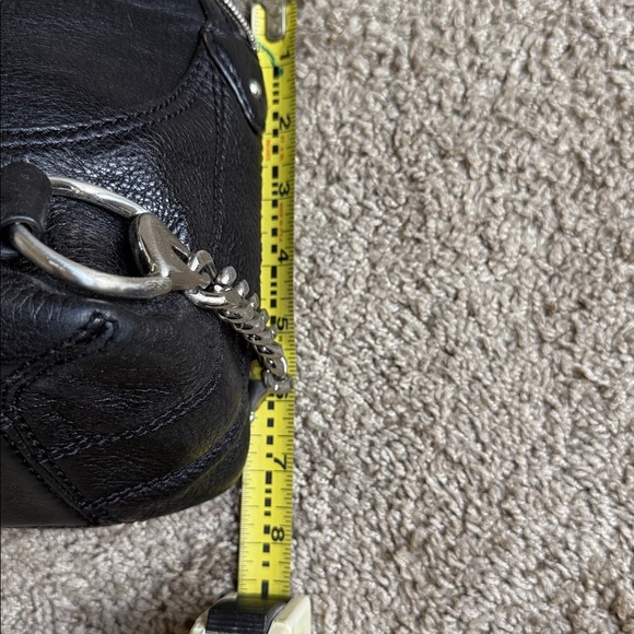 MICHAEL Michael Kors Black Satchel with Silver Hardware - Picture 8 of 8